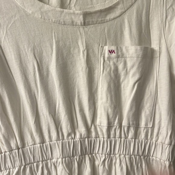 RVCA White T-shirt Dress - Picture 2 of 8
